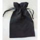 Black Faux Suede Bag